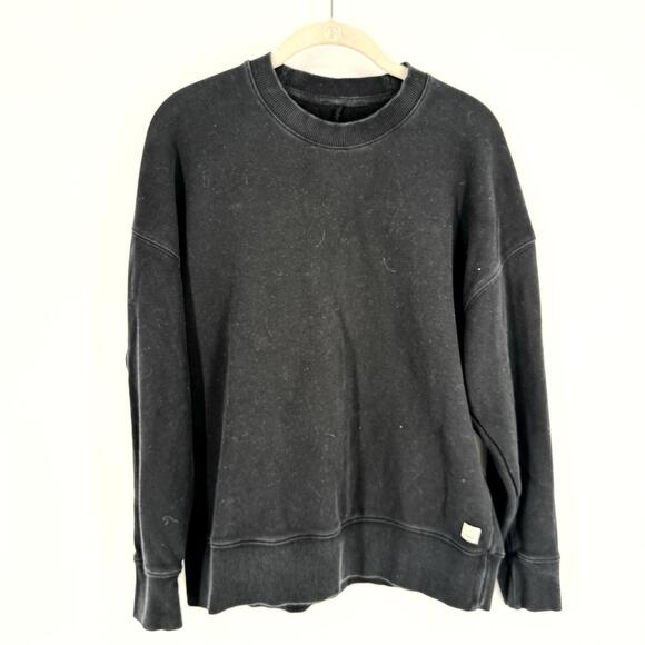 Vuori sweatshirt womens small S black sedona weekender athletic sporty running - Picture 2 of 6